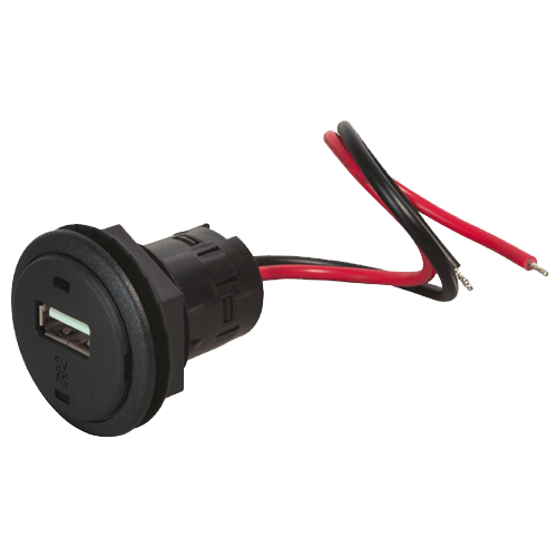 Philippi built-in socket USB DC 12/24V, USB port, 5V-3000mA output