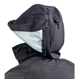 Plastimo Softshell-Jacke Atmungsaktiv Wasserabweisend Schwarz, Outdoor-Jacke, Stretch-Komfort mit Polar-Microfleece, Gr. S