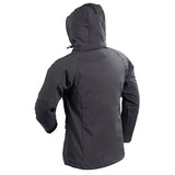Plastimo softshell jacket XS, breathable, water-repellent, stretch, outdoor jacket, removable hood, fleece-lined