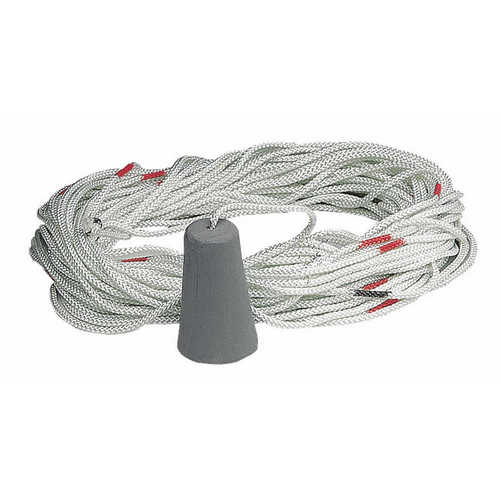 Plastimo Lotstandleine 50 m 1-Hand-Bedienung, Hand-Lot, robustes Schwarz-Modell XYZ123