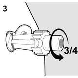 PLASTIMO Adapter Ø 14mm für Fender-Ventil