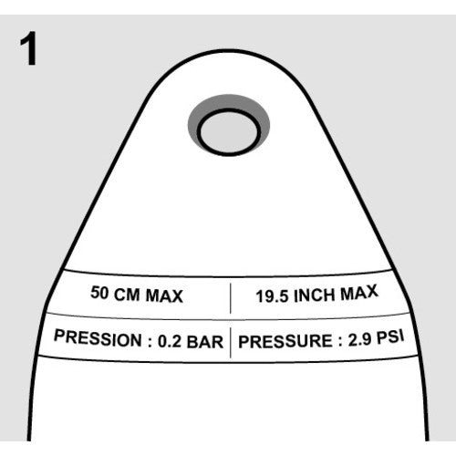 PLASTIMO Adapter Ø 14mm für Fender-Ventil