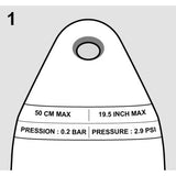 PLASTIMO Adapter Ø 14mm für Fender-Ventil