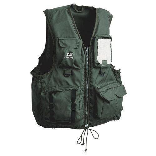 Plastimo Anglerweste 50N 6 Taschen XL, Schwimmweste, für +90 kg Angler