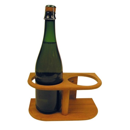 Plastimo Flaschenhalter Bambus 2-er, Flaschenständer, umweltfreundlich & feuchtigkeitsresistent