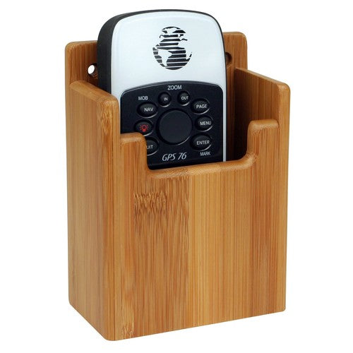 Plastimo GPS Holder Bamboo, Marine Mount, Eco-Friendly and Moisture-Resistant