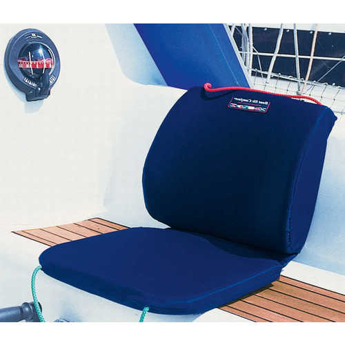 Plastimo Sitzkissen Ergonomisches Bootskissen, Sitzkomfortkissen, Wasserfeste Hülle, Marineblau