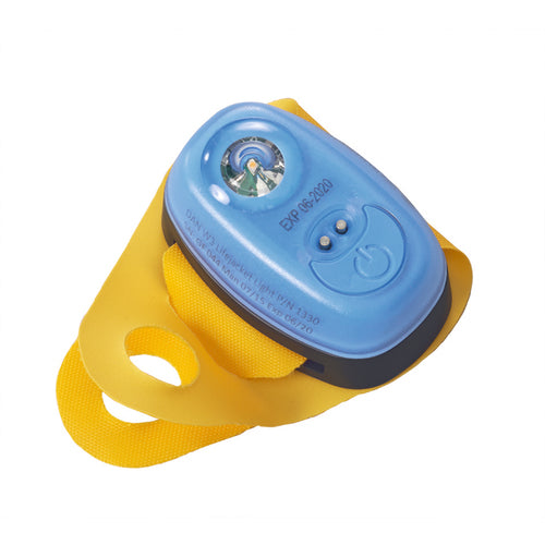 Plastimo Blitzlicht Kompakt LED-Rettungswestenlicht, Leuchtstarkes Notfalllicht, Automatisches Wassersensor-Design