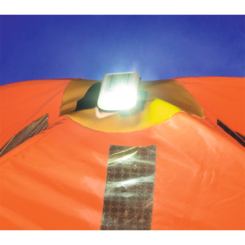 Plastimo Rettungsinsel Küstennavigation ISO 9650-2, 4 Personen, orange fluoreszierendes Dach