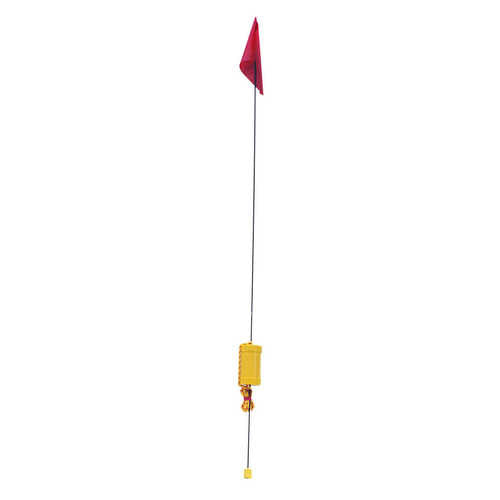 PLASTIMO Danbuoy Inshore 2.14m Fest, Rettungsboje, Maximale Sicherheit auf See