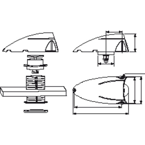 PLASTIMO DORADEBOX STROMLINIENFOERMIG
