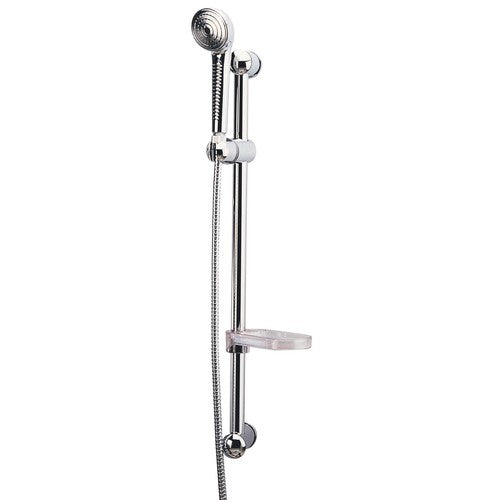 Plastimo Duschset mit Halterung, Duschsystem, Modell XYZ123 Schwarz 1.5 kg