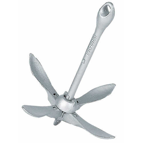 Plastimo Faltklapp-Anker verzinkt 3,2 KG