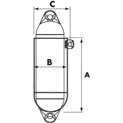 PLASTIMO Fenderkorb Classic 1, für 200mm Fender