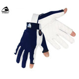 Plastimo Sailing Gloves Leather-reinforced Soft leather Double seams Spandex Comfortable size XXS