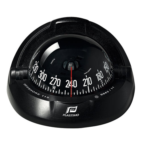 PLASTIMO compass installation black, navigation instrument, new model USP