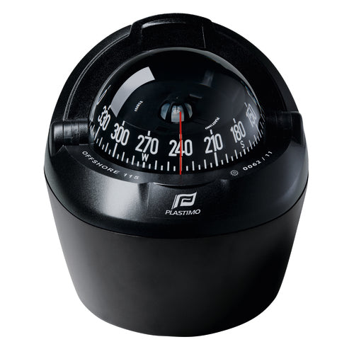 PLASTIMO compass installation black, navigation instrument, new model USP