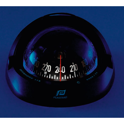 PLASTIMO compass installation black, navigation instrument, new model USP