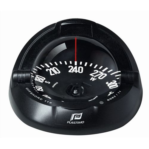 PLASTIMO compass black built-in device, navigation instrument, model XYZ123