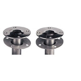 Plastimo Davit Base Complete Set, Model XYZ123, black, robust and safe