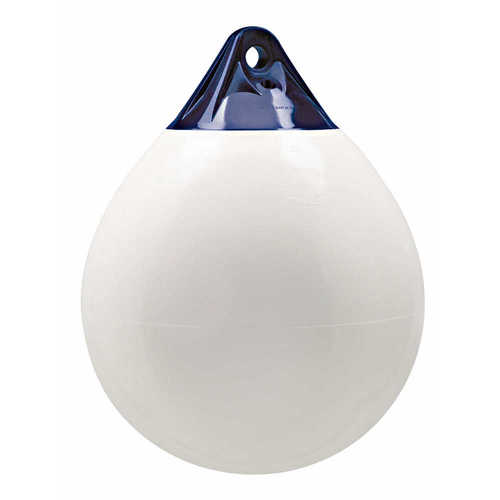 PLASTIMO Kugelfender A2, weiss/blau, 40x51cm
