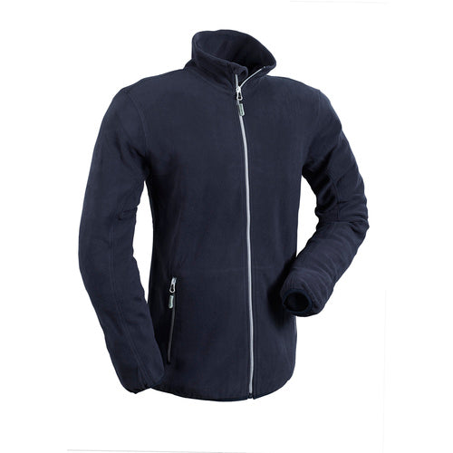 Plastimo microfleece jacket size S, fleece jacket, navy blue with zip pockets