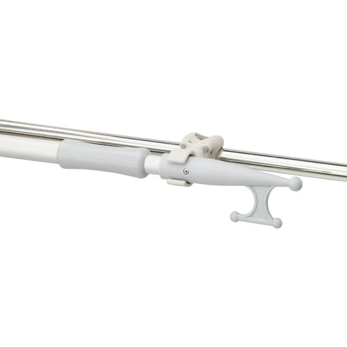 PLASTIMO Plastikclip hellgrau Halterung, Kunststoffclip, neues Modell XYZ123