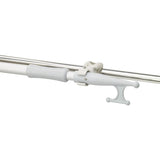 PLASTIMO Plastikclip hellgrau Halterung, Kunststoffclip, neues Modell XYZ123