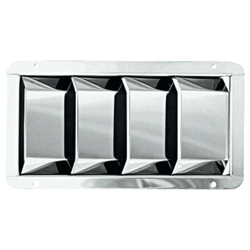 PLASTIMO RECTANGULAR LOUVER U ST/STEEL 316