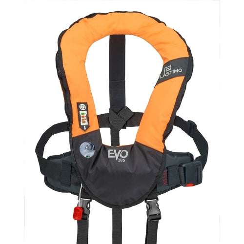 Plastimo Rettungsweste EVO 165 manuell mit Harness, ergonomische Schwimmweste, hoher Tragekomfort und Schutz
