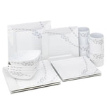 PLASTIMO South Pacific Speiseteller eckig 25 x 25