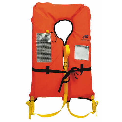 PLASTIMO Rettungsweste 150N ab 70KG, Schwimmweste, Neues Modell für Sicherheit