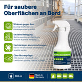awn Rostflecken Entferner, gegen Rost, Kalk und starke Verschmutzungen, für Gelcoat, Kunststoff und Lack, 500 ml