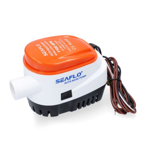 SEAFLO Automatik Bilgepumpe Sahara - Zuverlässige Entwässerung, wartungsfreies Pumpensystem, ideal für Boote