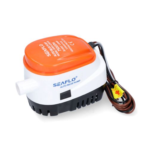 SEAFLO Automatik Bilgepumpe Sahara - Zuverlässige Entwässerung, wartungsfreies Pumpensystem, ideal für Boote