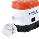 SEAFLO Automatik Bilgepumpe Sahara - Zuverlässige Entwässerung, wartungsfreies Pumpensystem, ideal für Boote