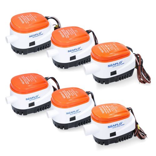 SEAFLO Automatik Bilgepumpe Sahara - Zuverlässige Entwässerung, wartungsfreies Pumpensystem, ideal für Boote