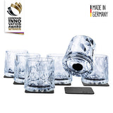 silwy Tumbler-Gläser Kunststoff magnetisch, Trinkglas Set 6er, kratzfest und bruchsicher made in Germany