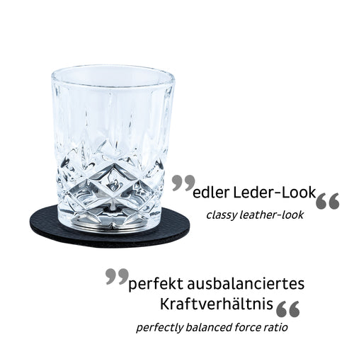 Silwy Magnet-Kristallgläser, Shot Gläser, bruchfest & ästhetisch, Made in Germany, 4er Set