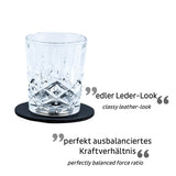 Silwy Magnet-Kristallgläser, Shot Gläser, bruchfest & ästhetisch, Made in Germany, 4er Set