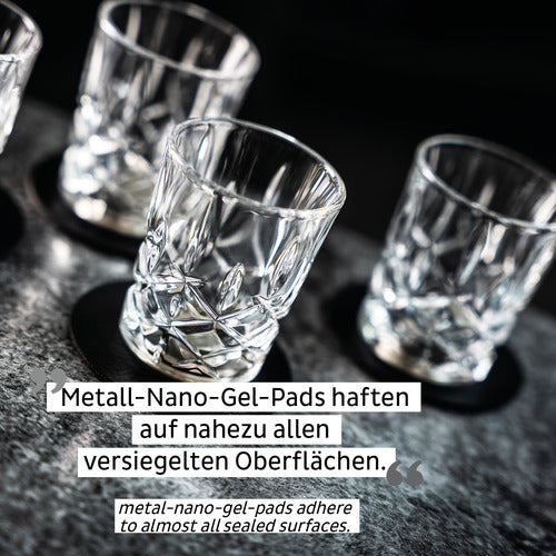 Silwy Magnet-Kristallgläser, Shot Gläser, bruchfest & ästhetisch, Made in Germany, 4er Set