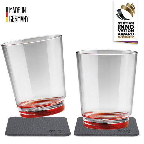 Silwy Trinkbecher 'Ready Red', 0,25 l, 2er Set
