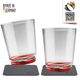 Silwy Trinkbecher 'Ready Red', 0,25 l, 2er Set