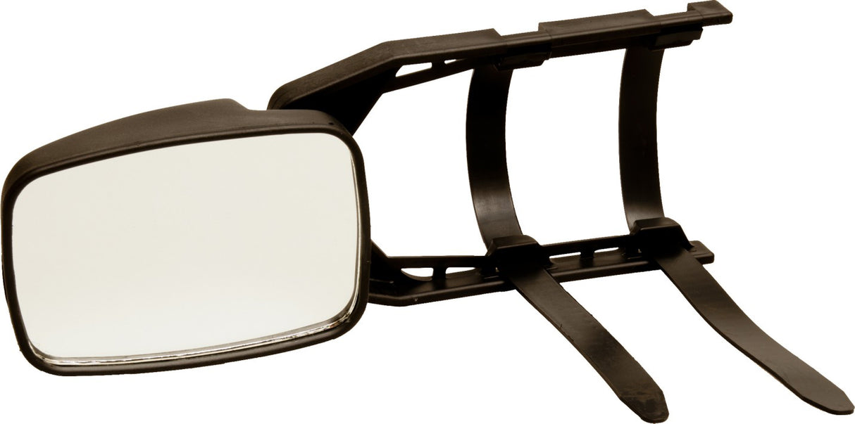 Mirror extension for exterior mirrors, clip-on mirror, glare-free and adjustable