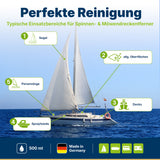 awn Spinnen- & Möwendreck Entferner, gegen tierische Verschmutzungen, für Segel, Persenninge und Decks, 500 ml