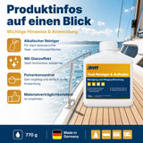 awn Teak Reiniger und Aufheller, intensive Reinigung für Teak- und Holzoberflächen, 770 g