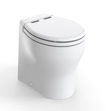 Tecma Toilette Elegance 2G 24V, Keramik Italienische Toilette, Kompakte Größe für engen Raum