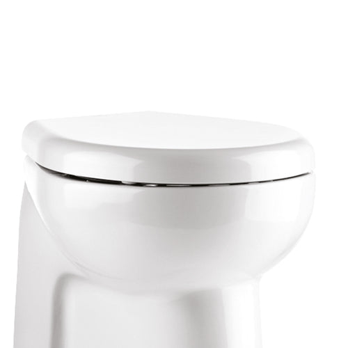 Tecma Toilette Elegance 2G 24V, Keramik Italienische Toilette, Kompakte Größe für engen Raum