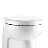Tecma Toilette Elegance 2G 24V, Keramik Italienische Toilette, Kompakte Größe für engen Raum