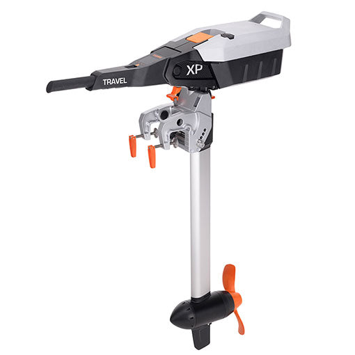 Torqeedo Travel XP – Power Package – 5PS, Elektro-Außenbordmotor L (Langschaft) Pinnensteuerung, großer Akku Kopie